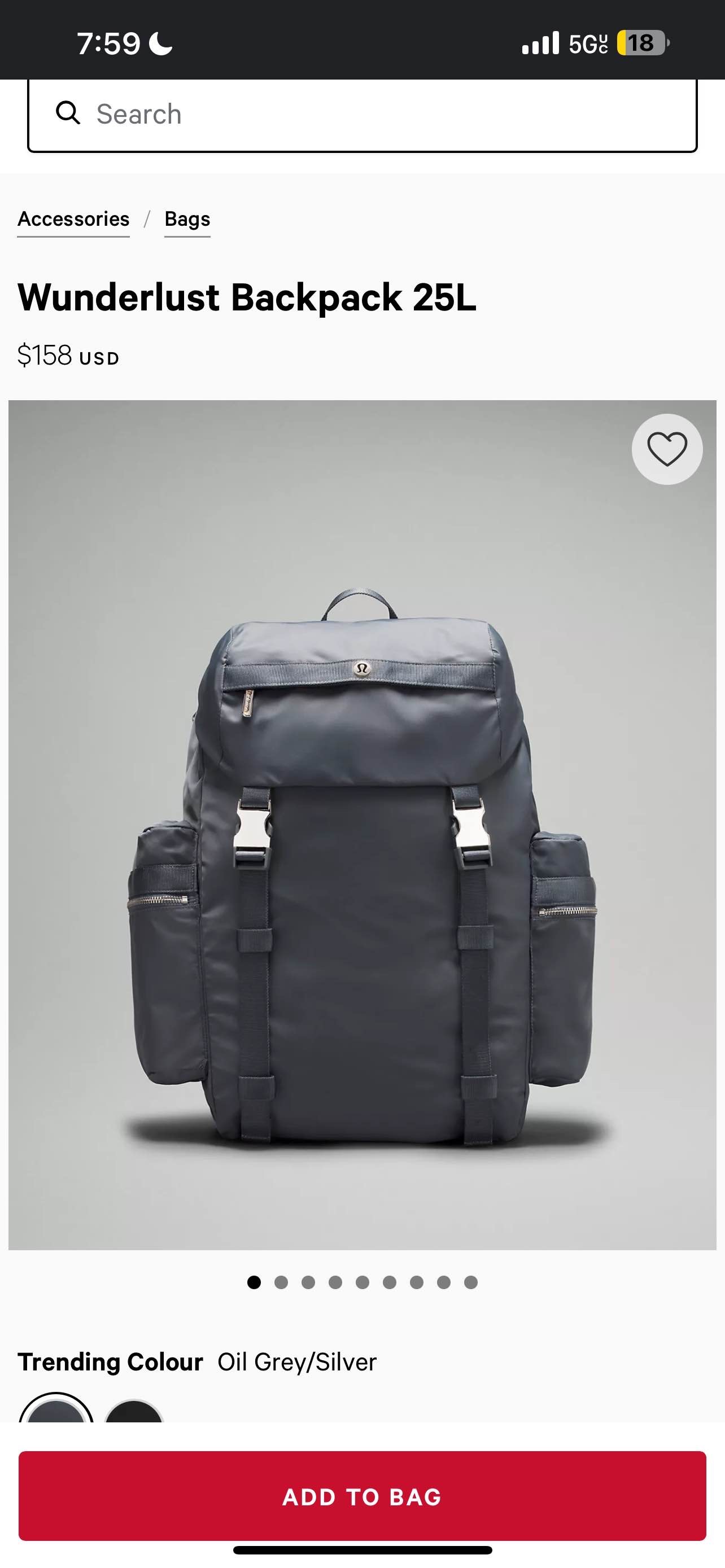Lululemon Bookbag