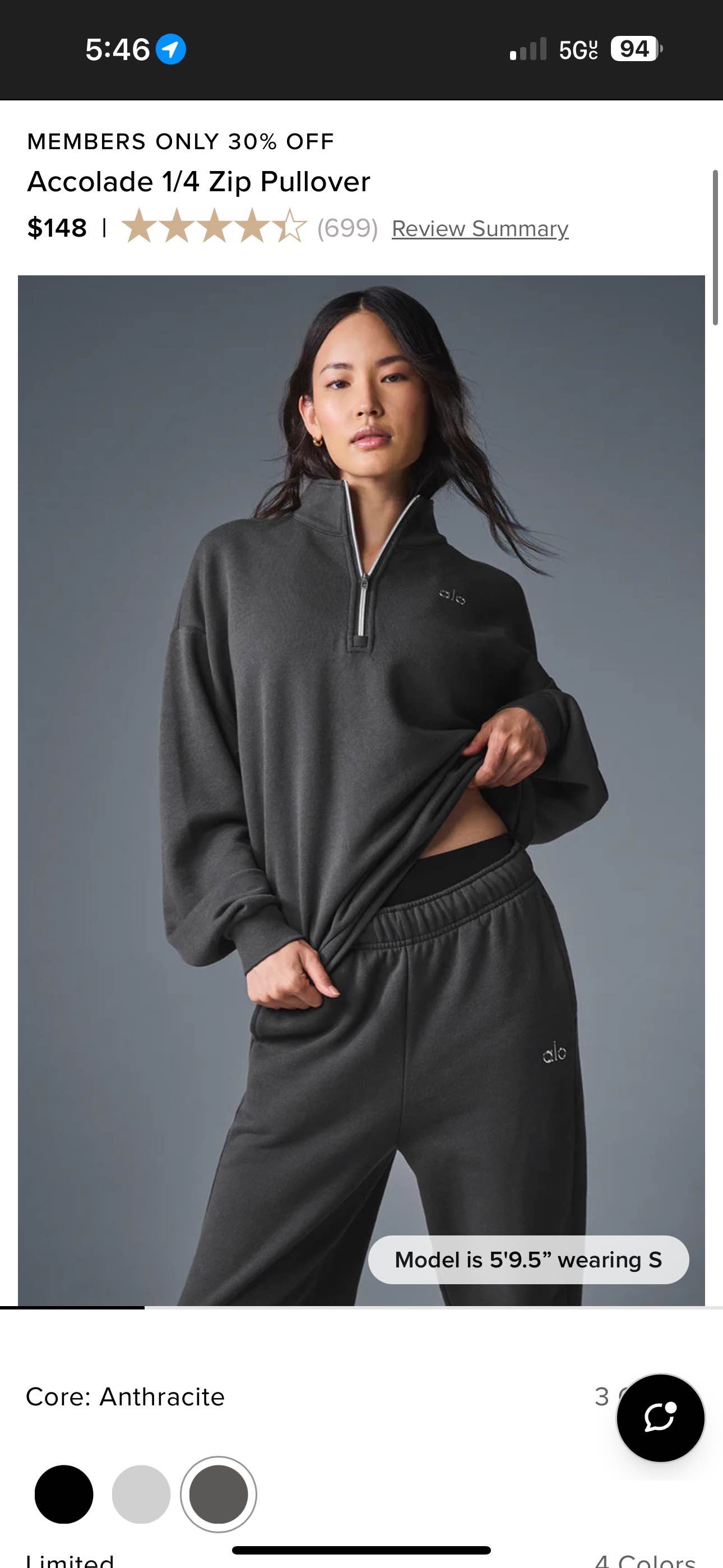 Accolade 1/4 Zip Pullover
