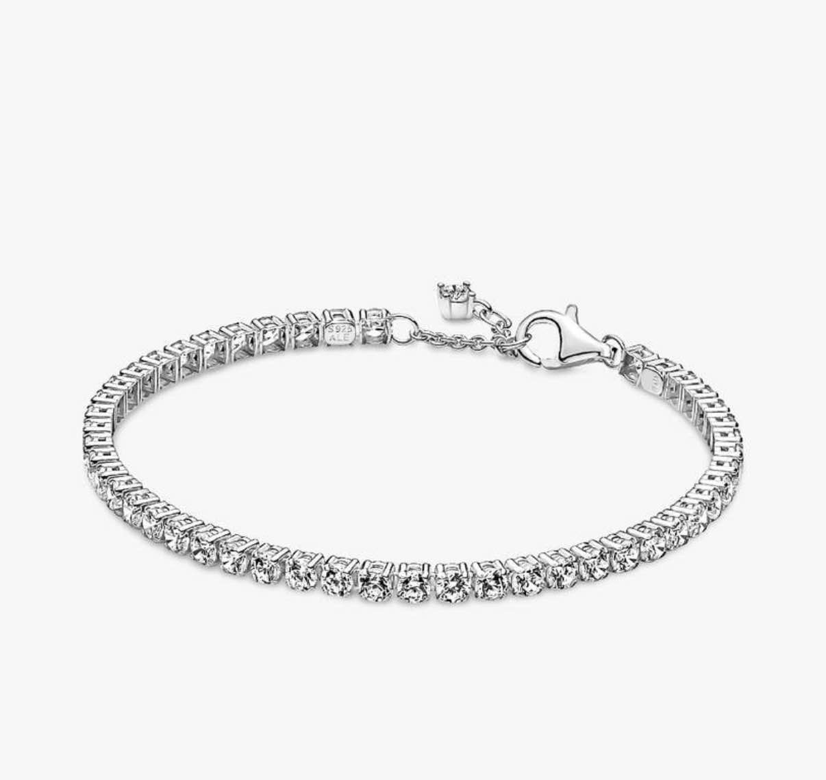Sparkling Tennis Bracelet Sterling silver