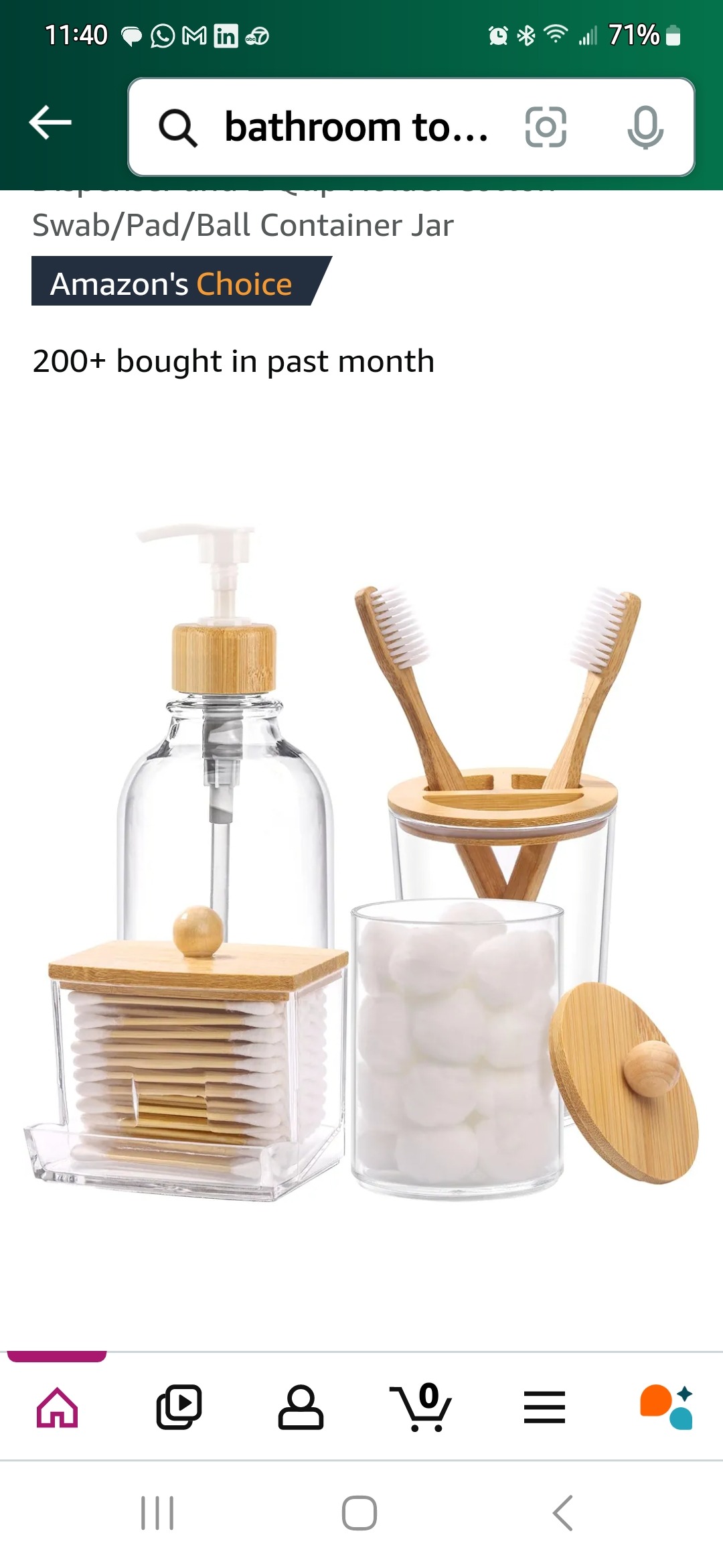 bathroom accessories