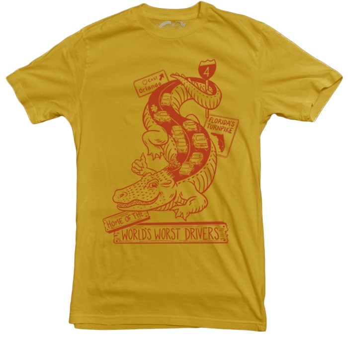 World’s Worst Drivers (yellow men's m)