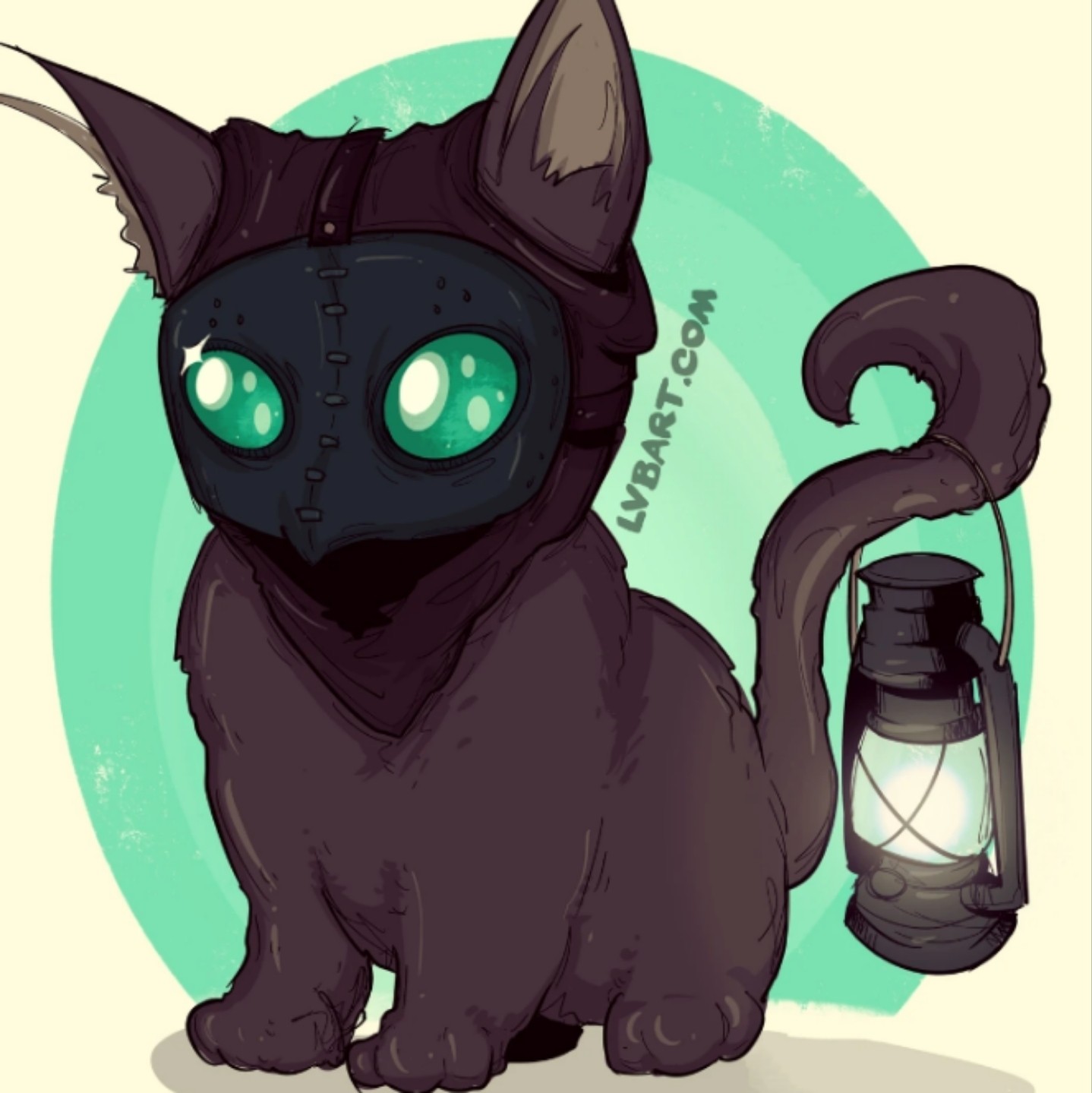 Plague Kitty print