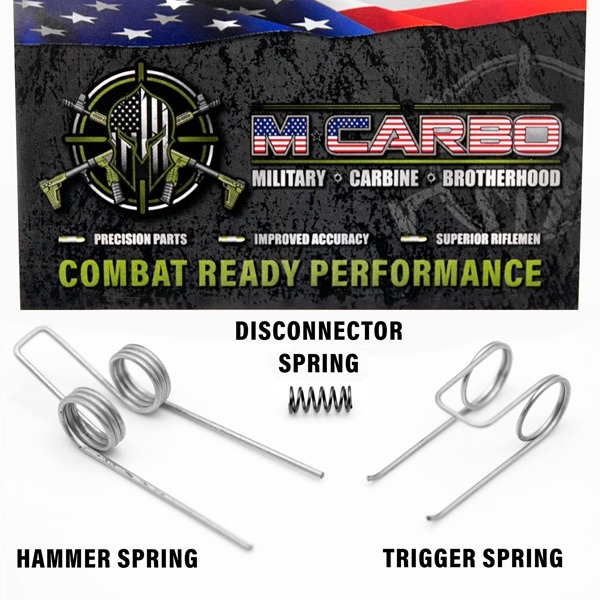 Stribog Trigger Spring Kit – Reduce Pull Weight & Improve Control | M*CARBO