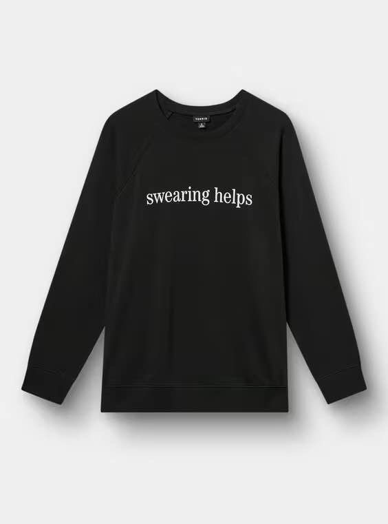 Relaxed Cozy Fleece Sweatshirt