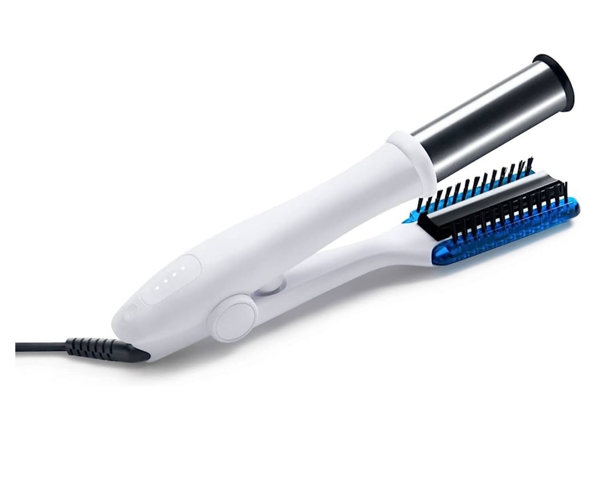 Hair dryer straightener and curler