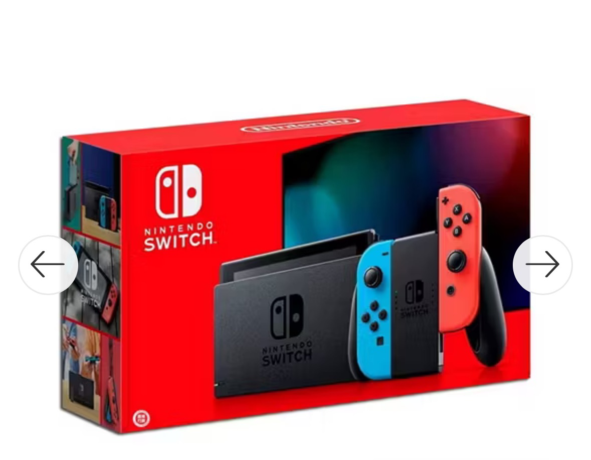 เครื่องเกมคอนโซล (สี Neon Red/Blue) รุ่น Nintendo Switch