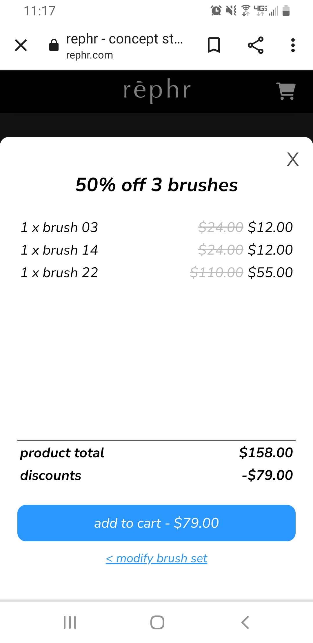 Rèphr brush bundle