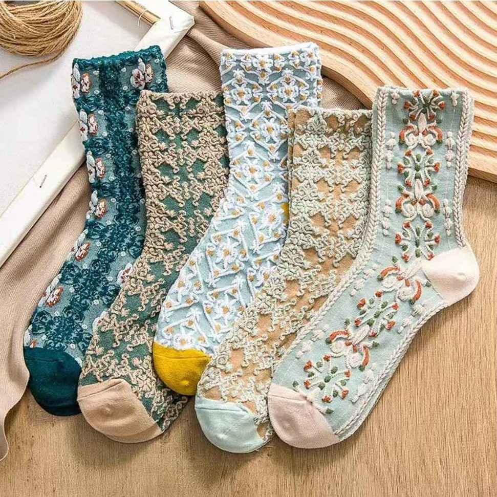 Witty Socks Classic Embroideries Collection