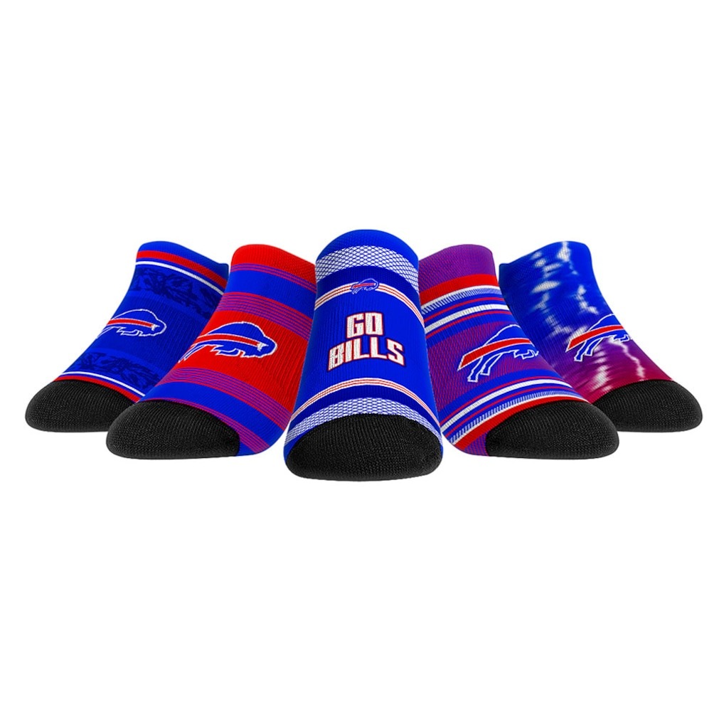Buffalo Bills Rock Em Socks Super Fan Five-Pack Low-Cut Socks Set