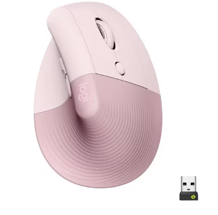 Pink ergonomic lenovo mice