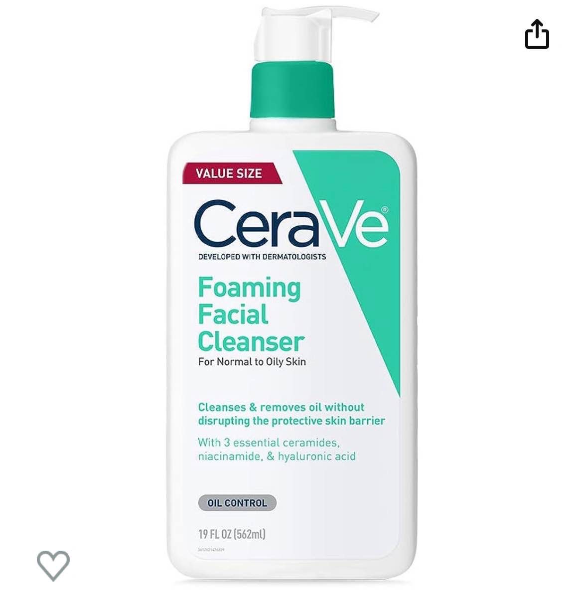 Cerave Cleanser 19oz