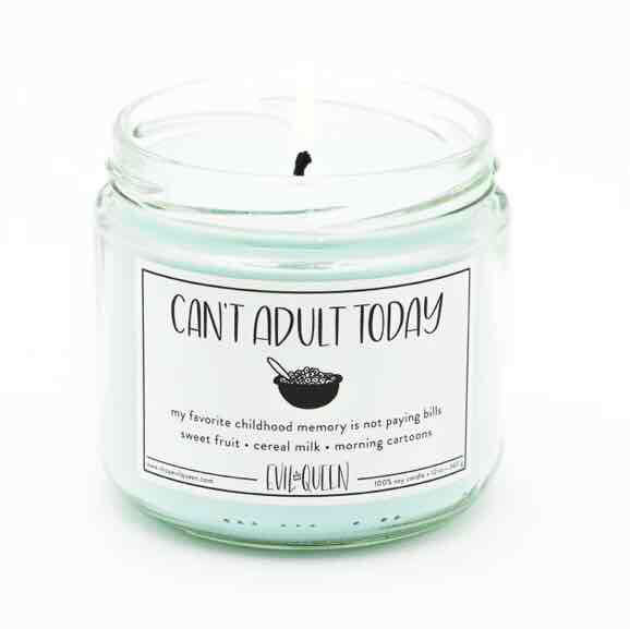 Can't Adult Today - Fruity Pebbles Candle
