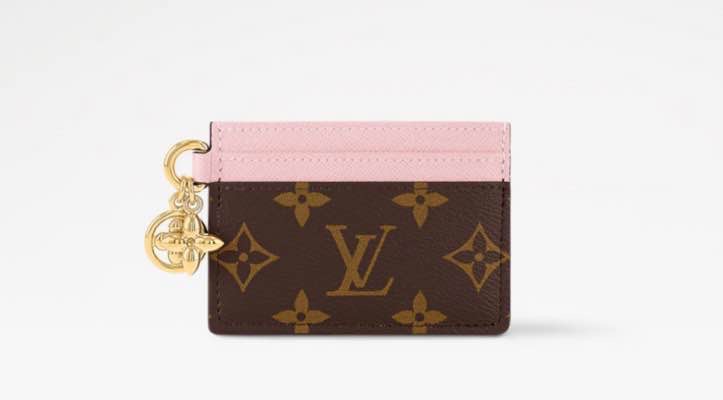LV Charms Card Holder