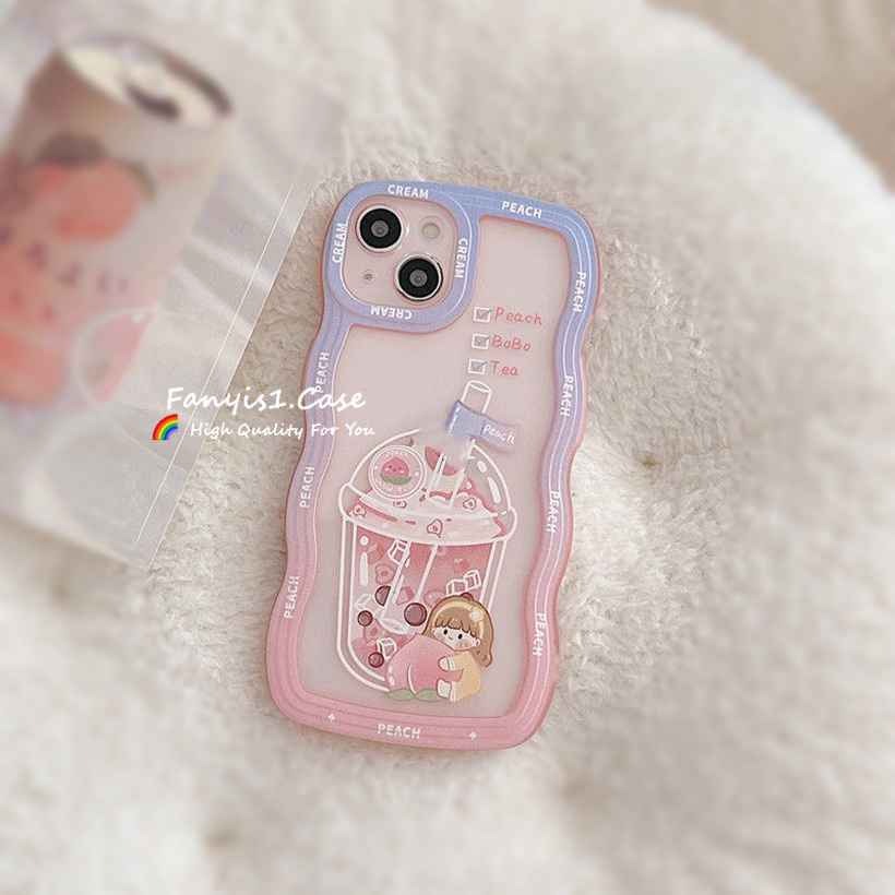 Funda peach