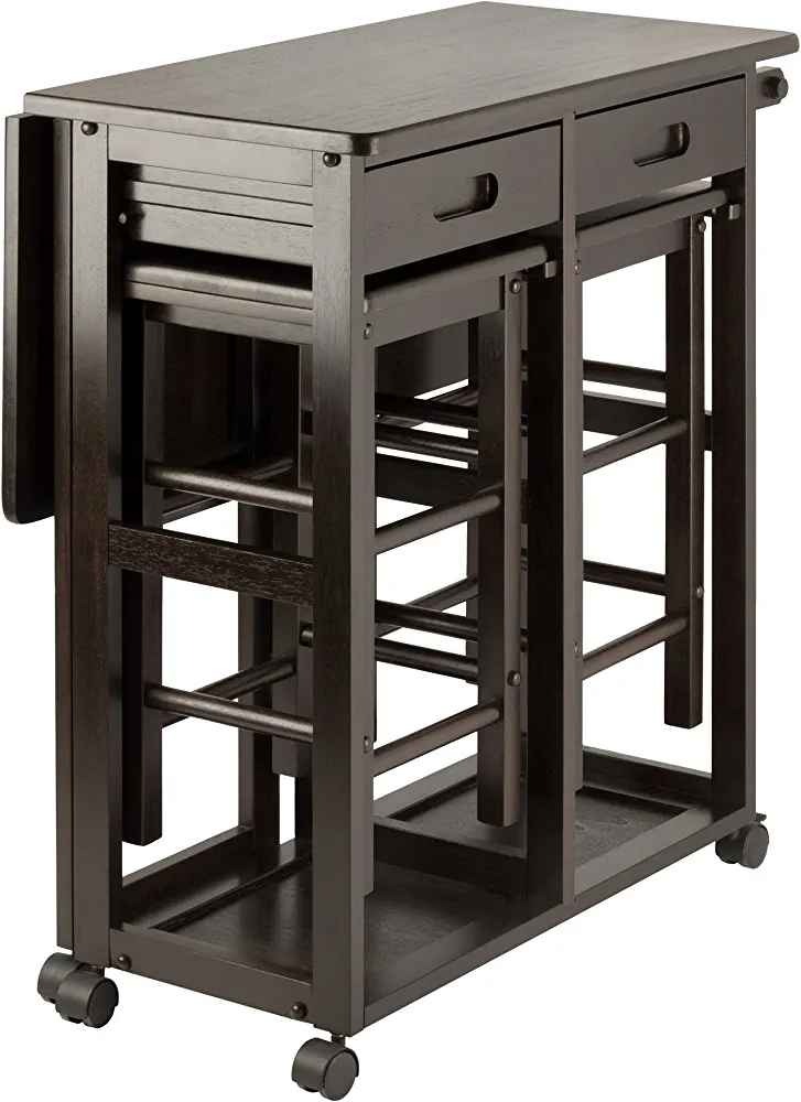 Winsome Wood Foldable Table with Stools