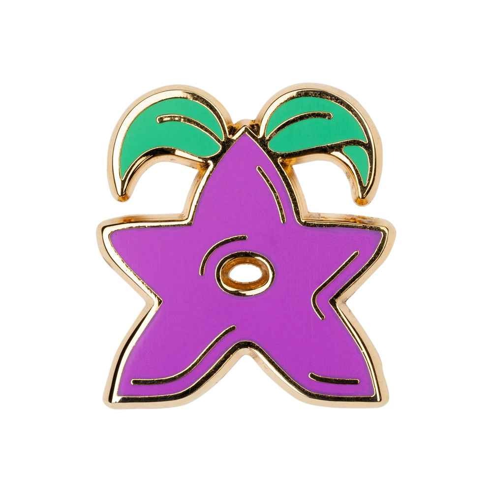 Stardrop enamel pin