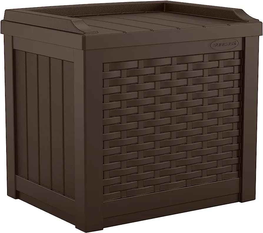 Small Outdoor Storage Seat