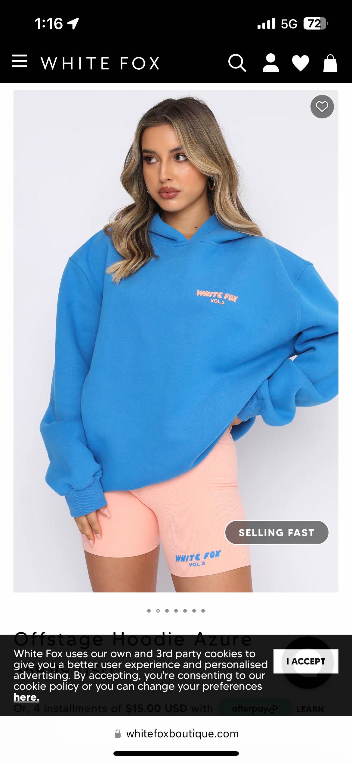 White Fox Hoodie