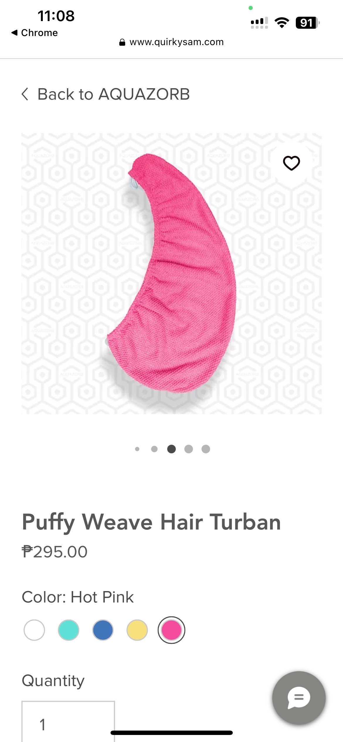 Aquazorb Hair-drying Turban