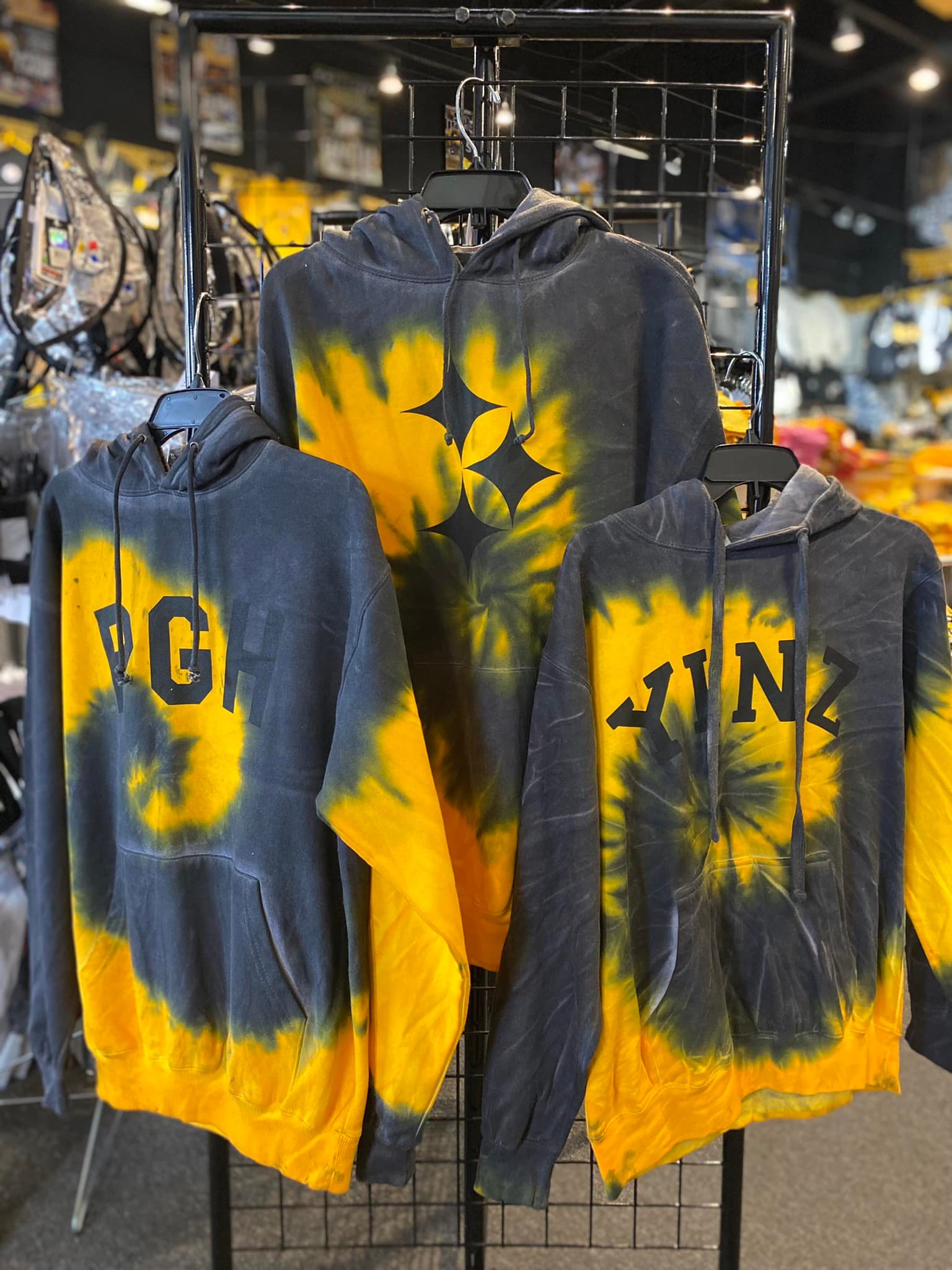 Steelers Hoodies - Top Middle one with Stars on