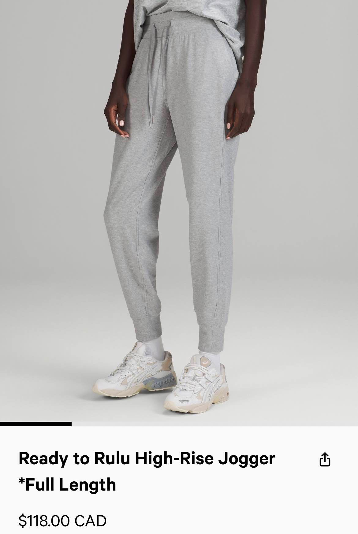 Ready to Rulu High-Rise Jogger Full Length