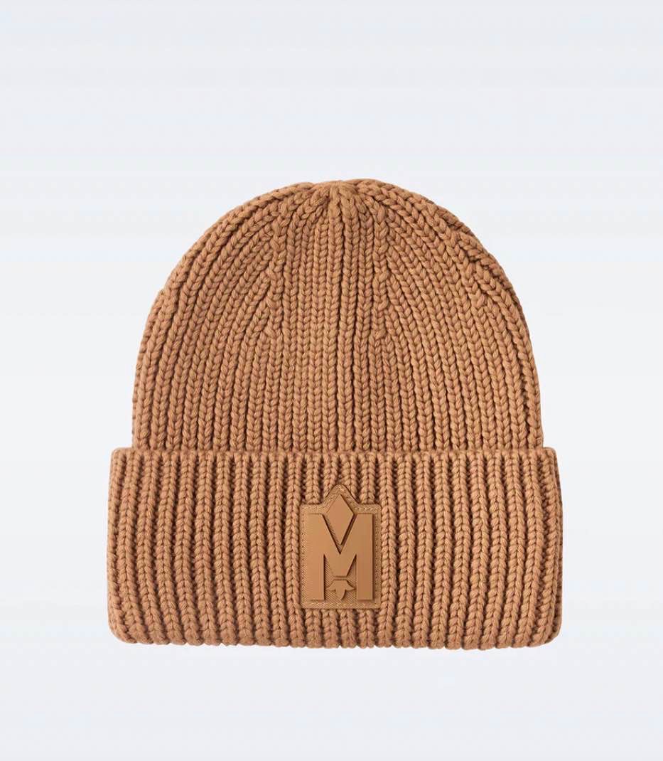 JUDE-WZ hand-knit toque with ribbed cuff