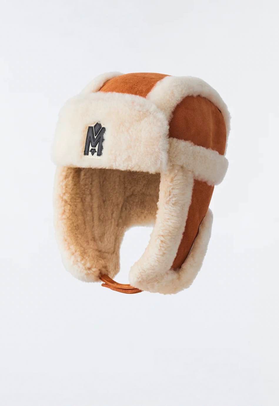 ZAYN Shearling aviator hat