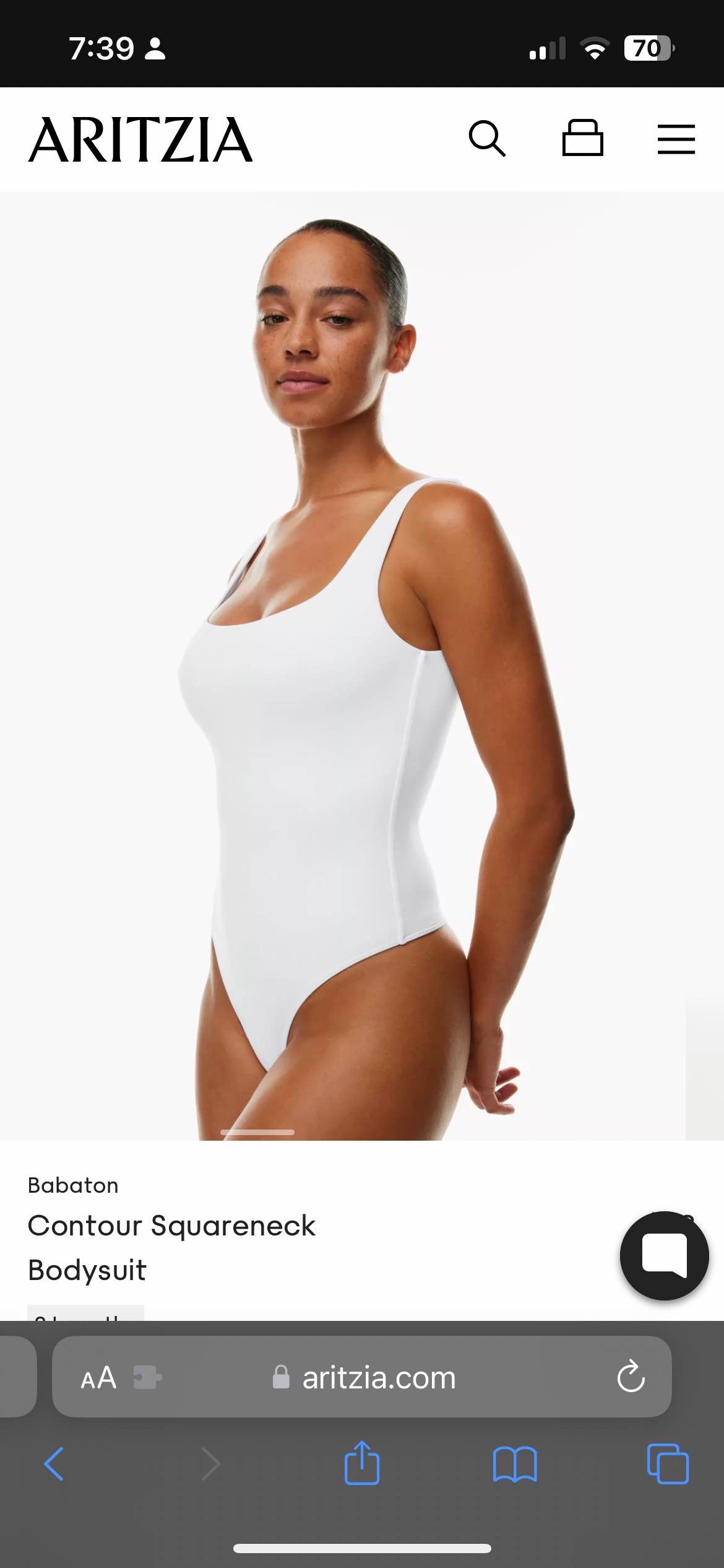Contour Squareneck Bodysuit