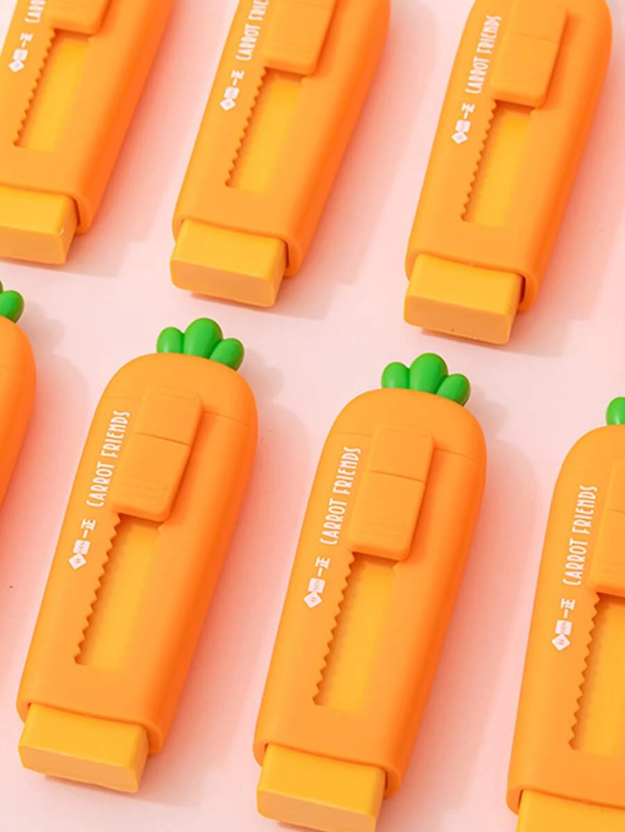 1pc Carrot Design Eraser
