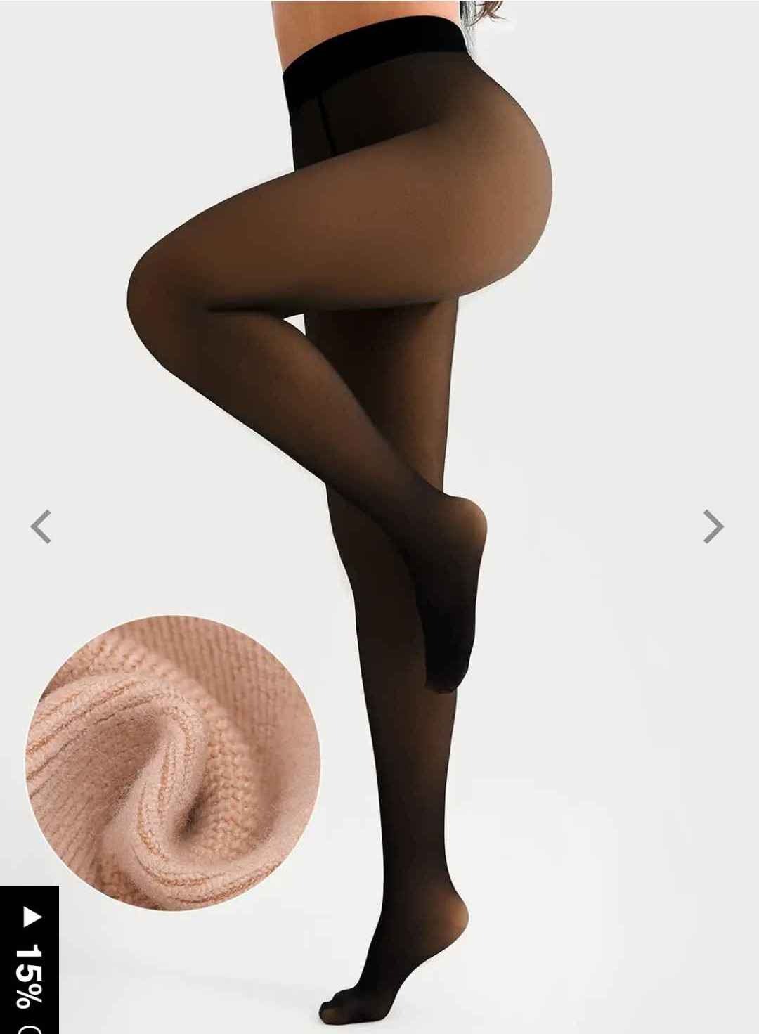 Sculpting Sheer Thermal Tights 2 pack