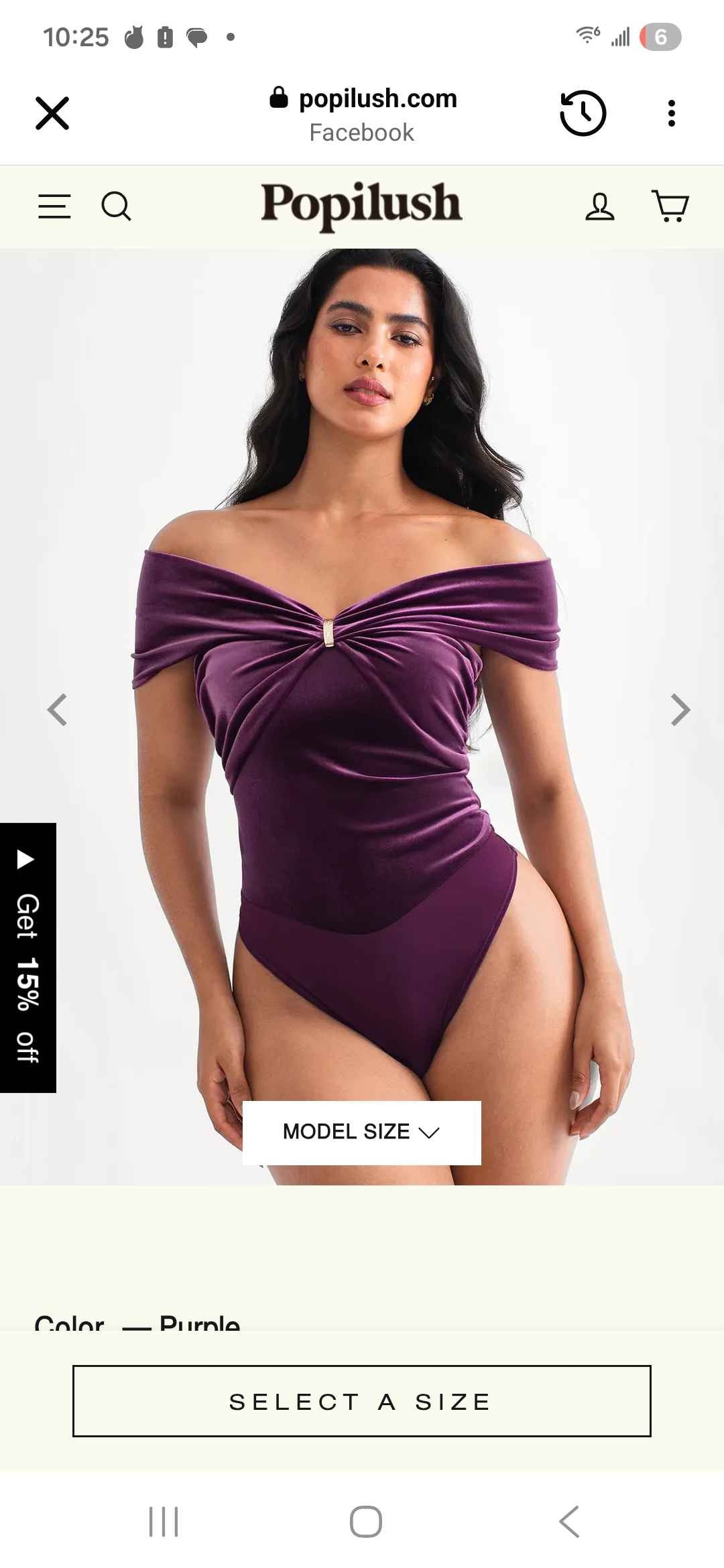 Velvet Twist Front Off-The Shoulder Sculpting Bodysuit