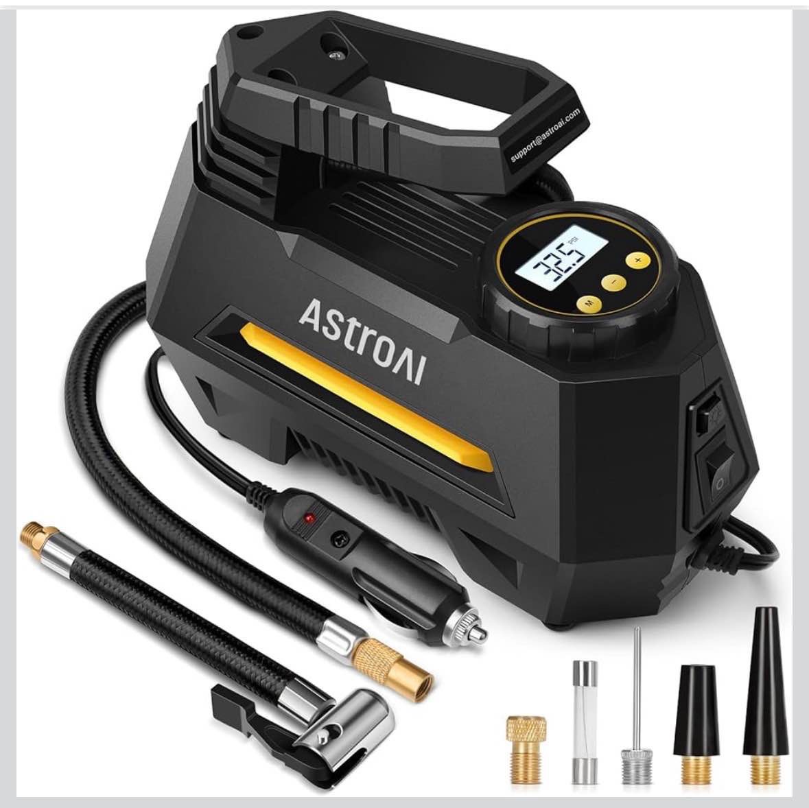 portable tire inflator