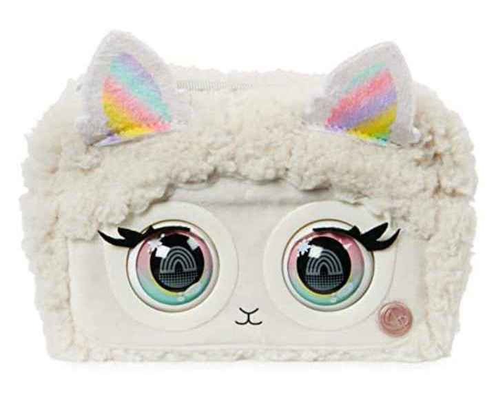 Purse Pets, Llamalush Interactive Pet and Handbag with Over 30 Sounds and Reactions, Kids Toys for Girls Ages 5 and up