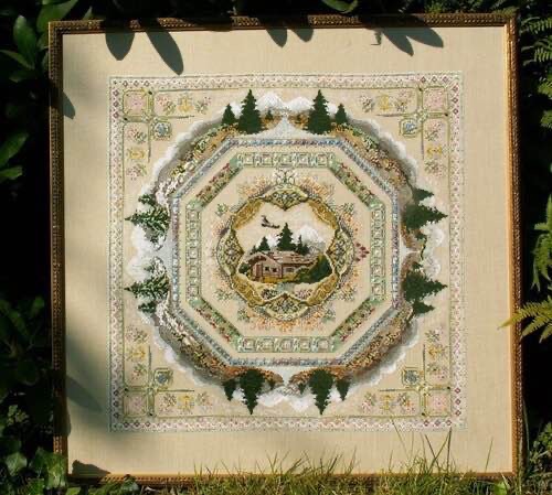 Chatelaine Alpine Seasons Garden - Cross Stitch Pattern - 123Stitch