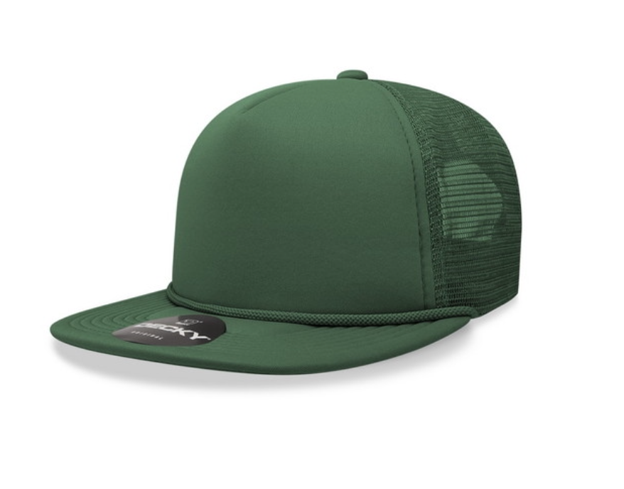 Decky 6026 5 Panel High Profile Structured Foam Trucker Hat