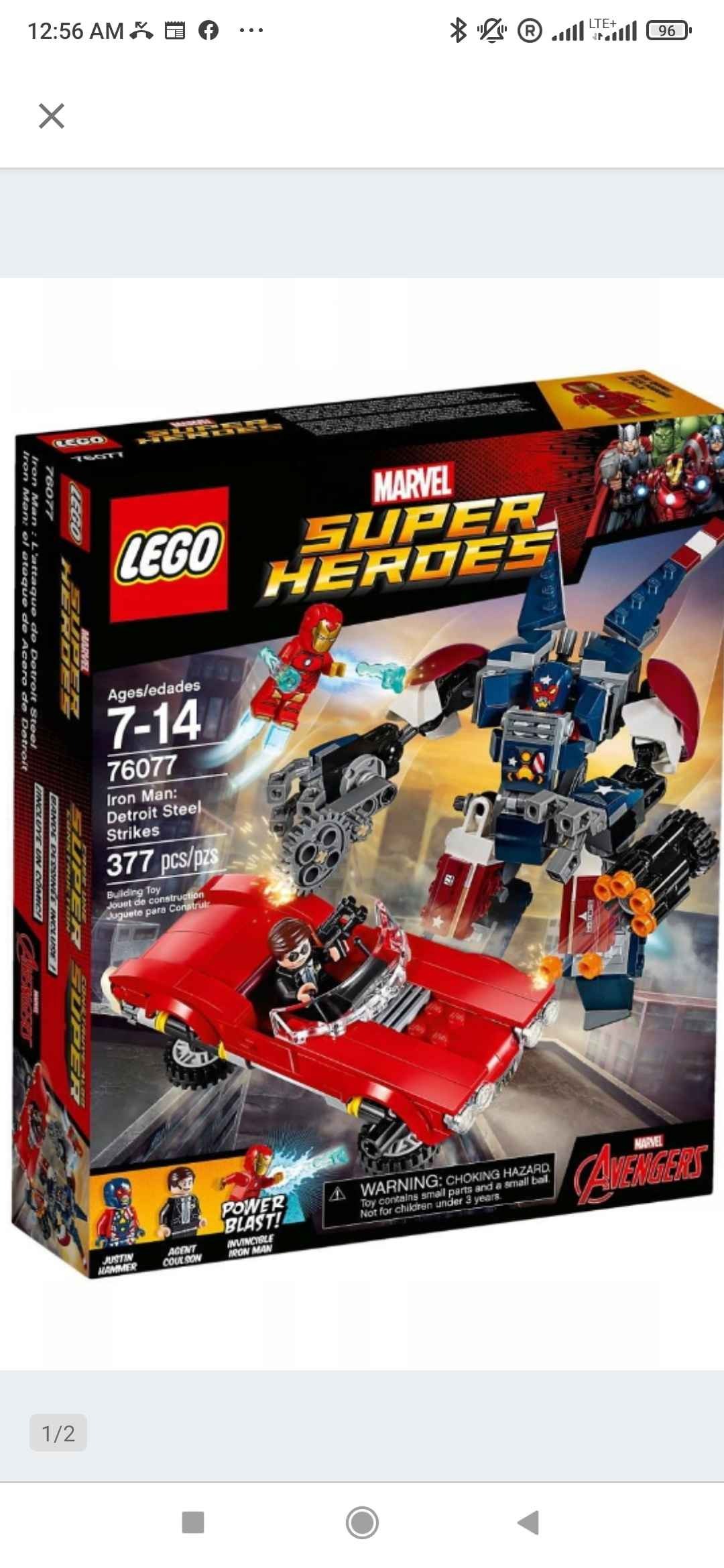 LEGO Super Heroes 76077 Detroit Steel atakuje