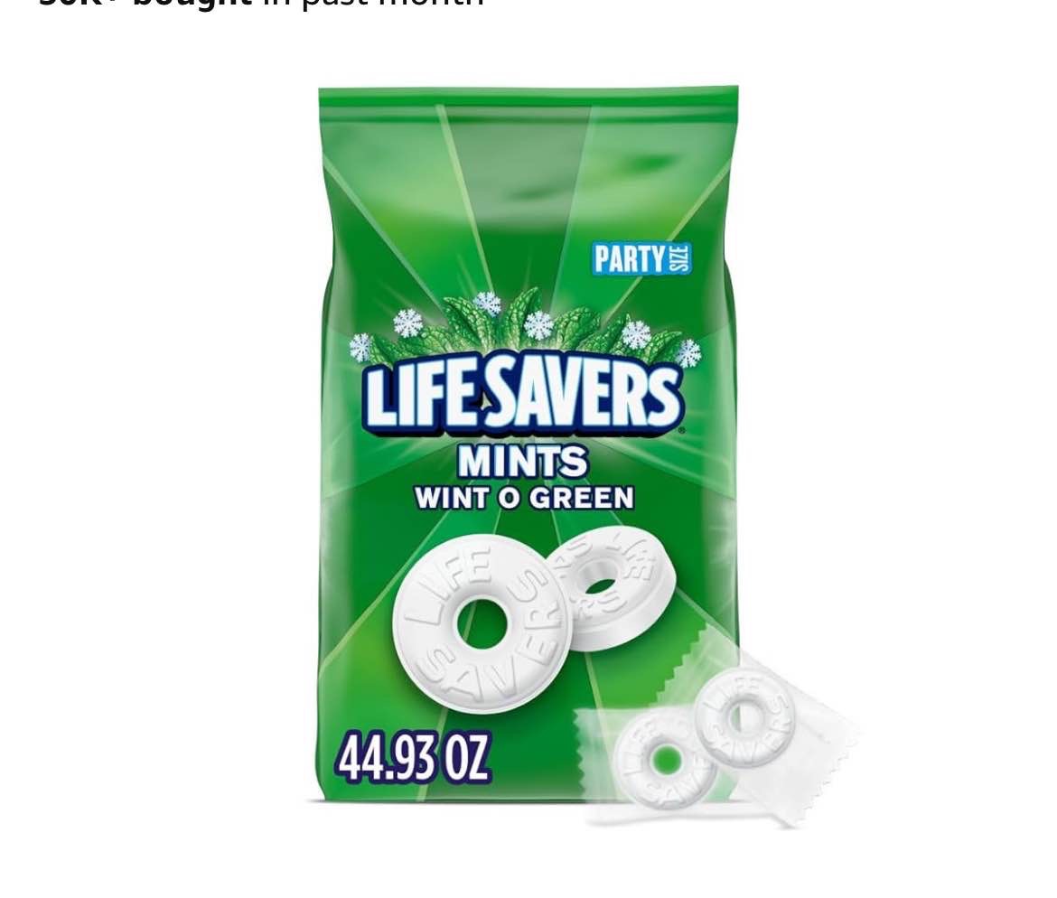 lifesaver winter greens