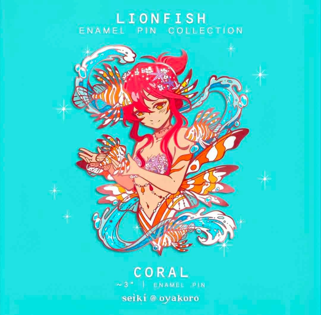 Lionfish Pin