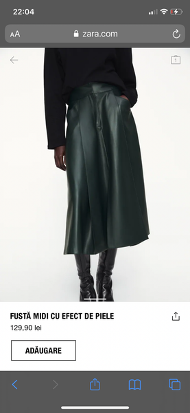 fusta zara xl