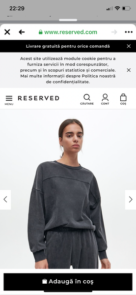 bluza trening reserved
