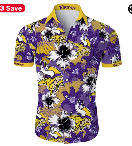 Vikings Hawaiian shirt