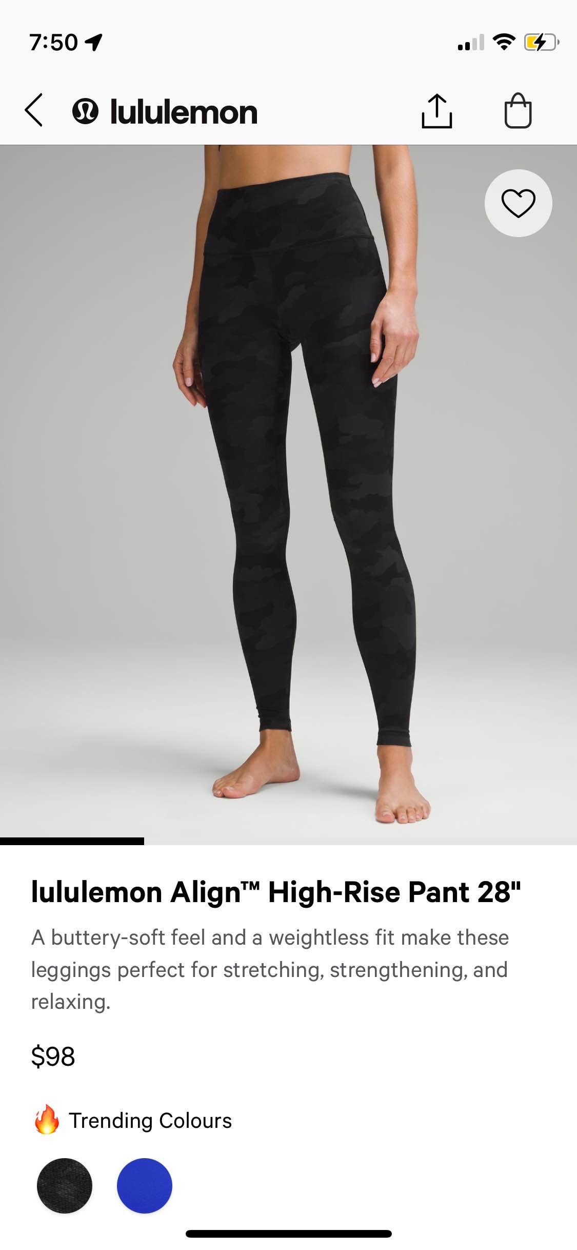 lululemon align camo leggings