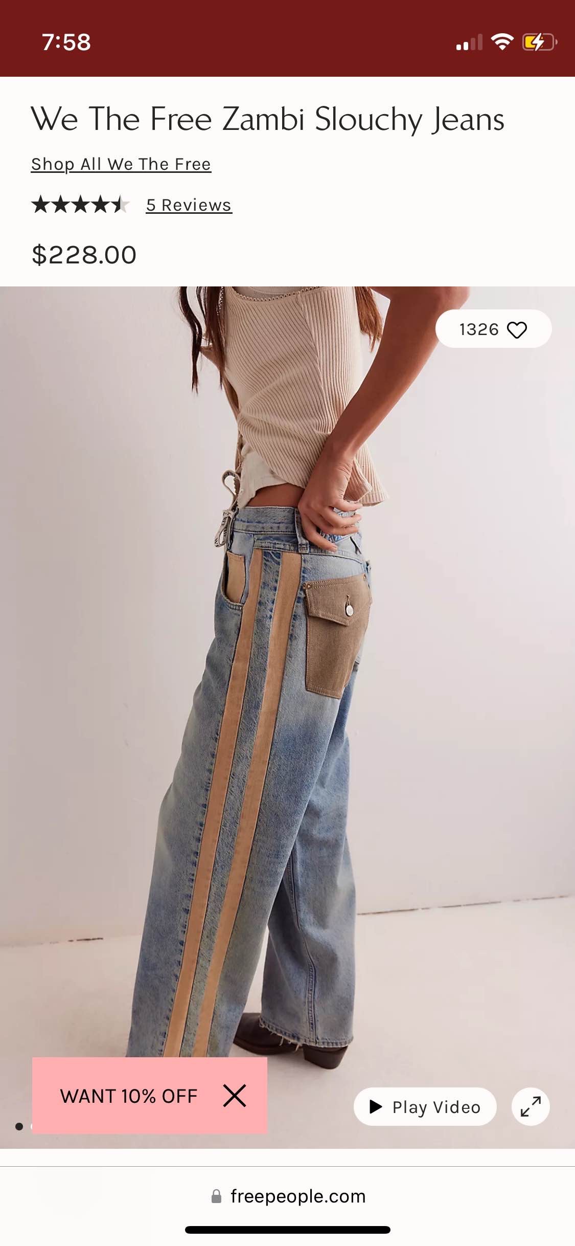 jeans slouchy