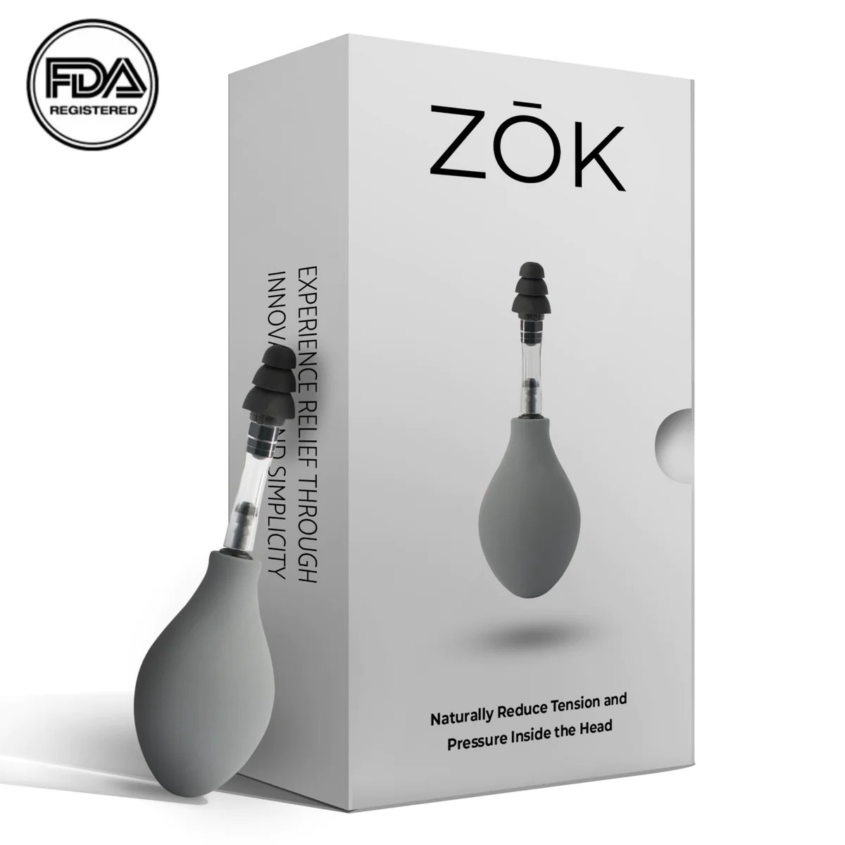 ZŌK: World’s First Consumer Migraine Product That Naturally Reduces Tension and Pressure from Headache and Migraine Symptoms Through Inner Ear Pressure Stimulation