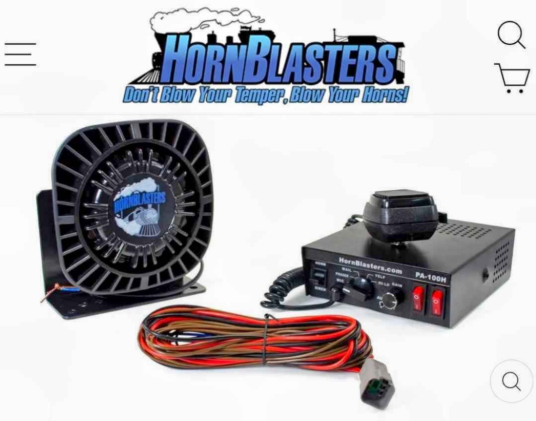 100 Watt Public Address with Sirens