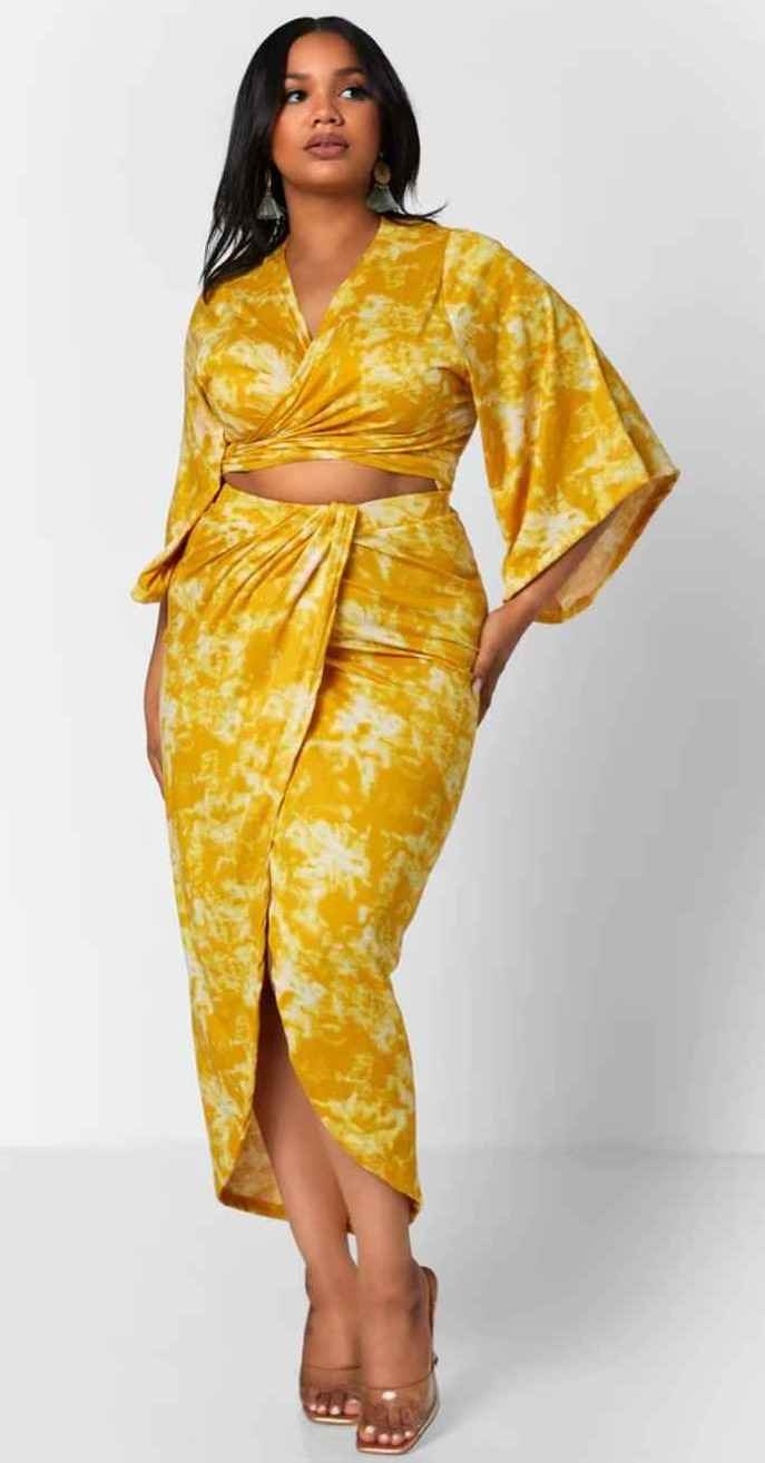 Wrap Dress Set (2 peices)