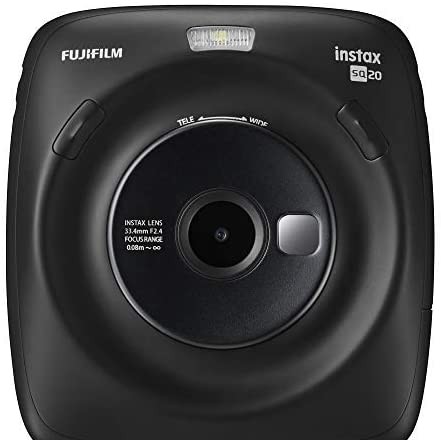 Fujifilm Instax Square SQ20 Instant Film Camera - Black : Camera & Photo