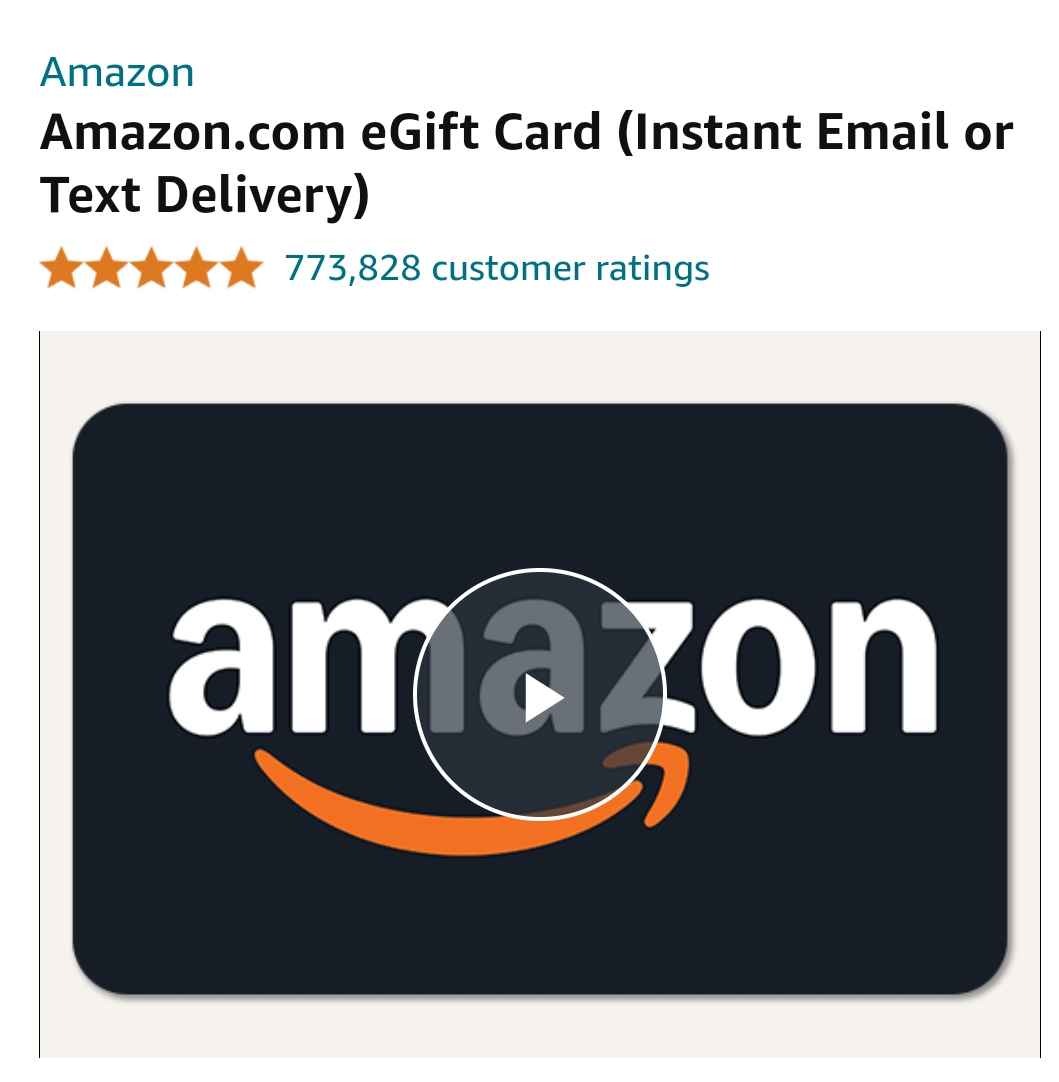 Amazon.com Gift Card