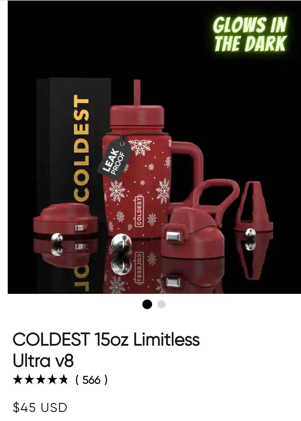 COLDEST 15oz Limitless Ultra v8