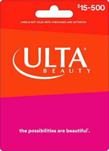 Ulta gift card